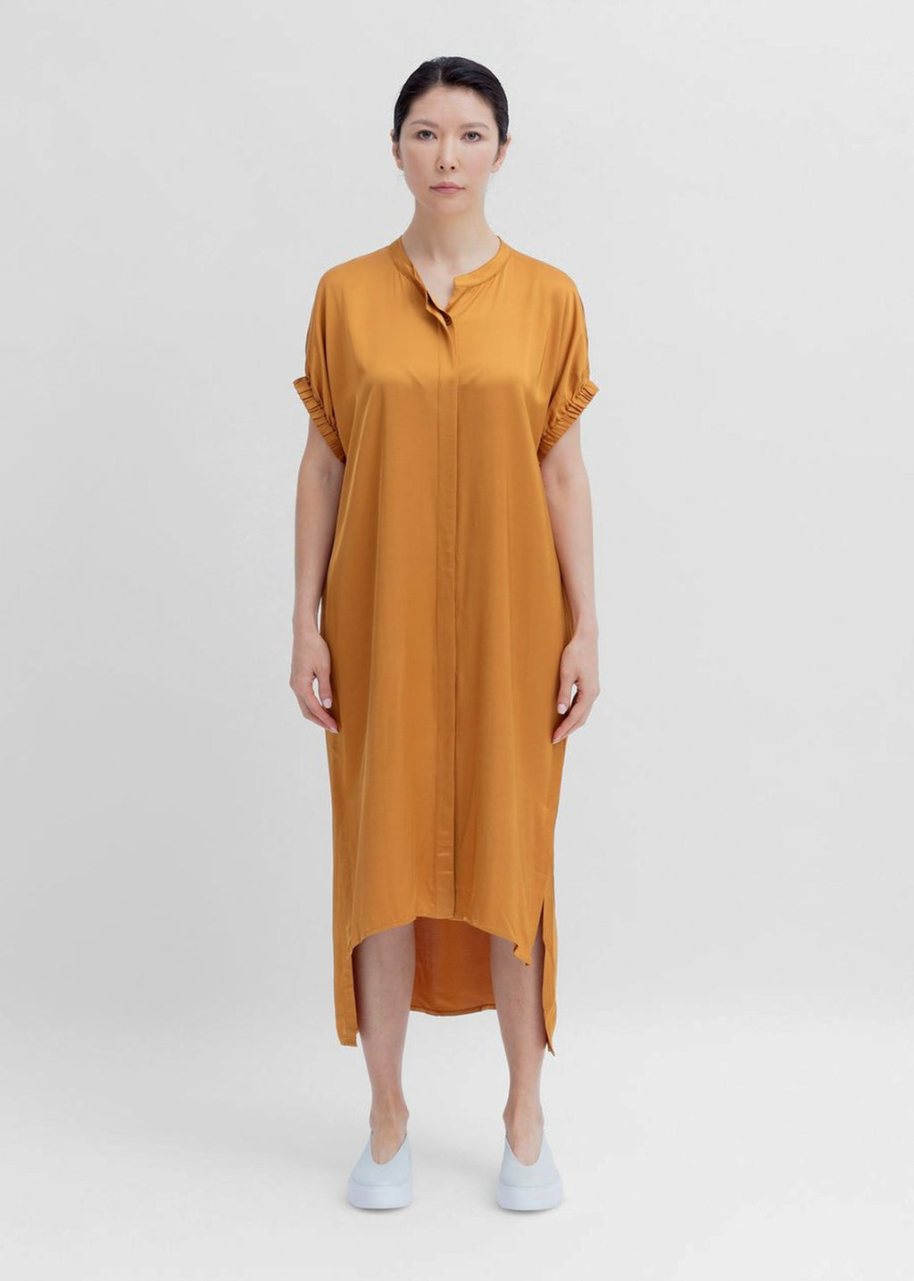 Elk Lesja Dress- Tawny Gold
