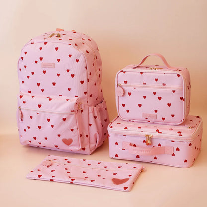 Fox & Fallow Little Hearts Lunch Bag- Mini