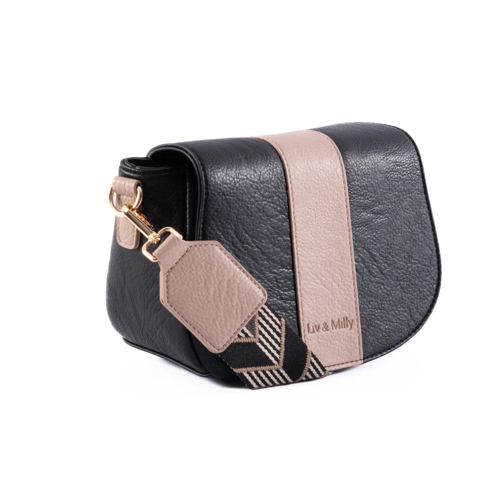 Lizzie | Black/Taupe