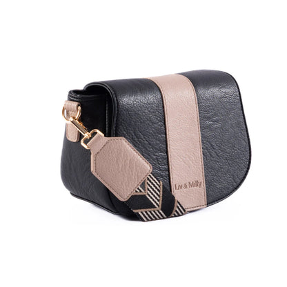 Lizzie | Black/Taupe