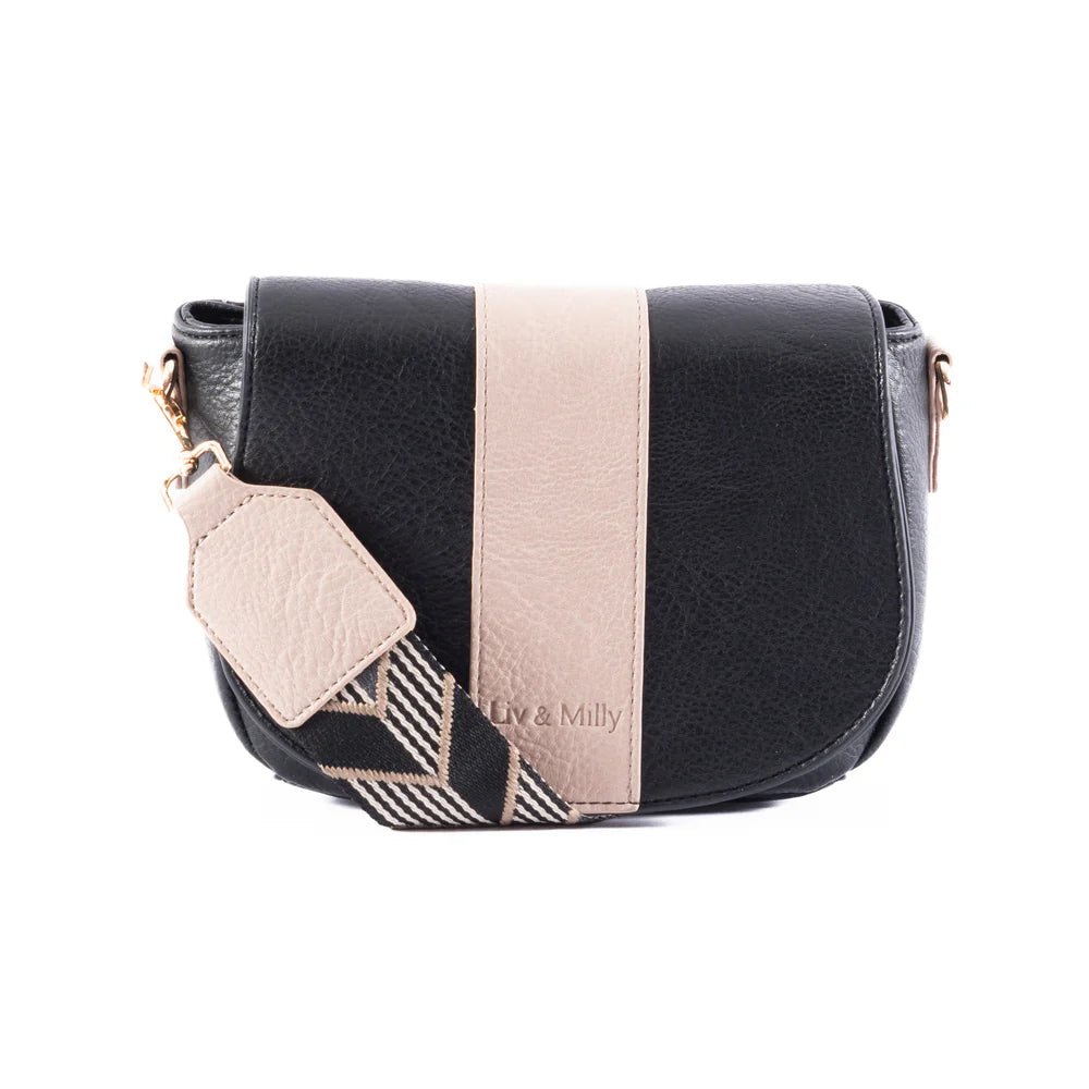 Lizzie | Black/Taupe