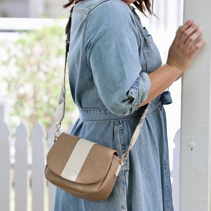 Lizzie | Caramel/Chalk