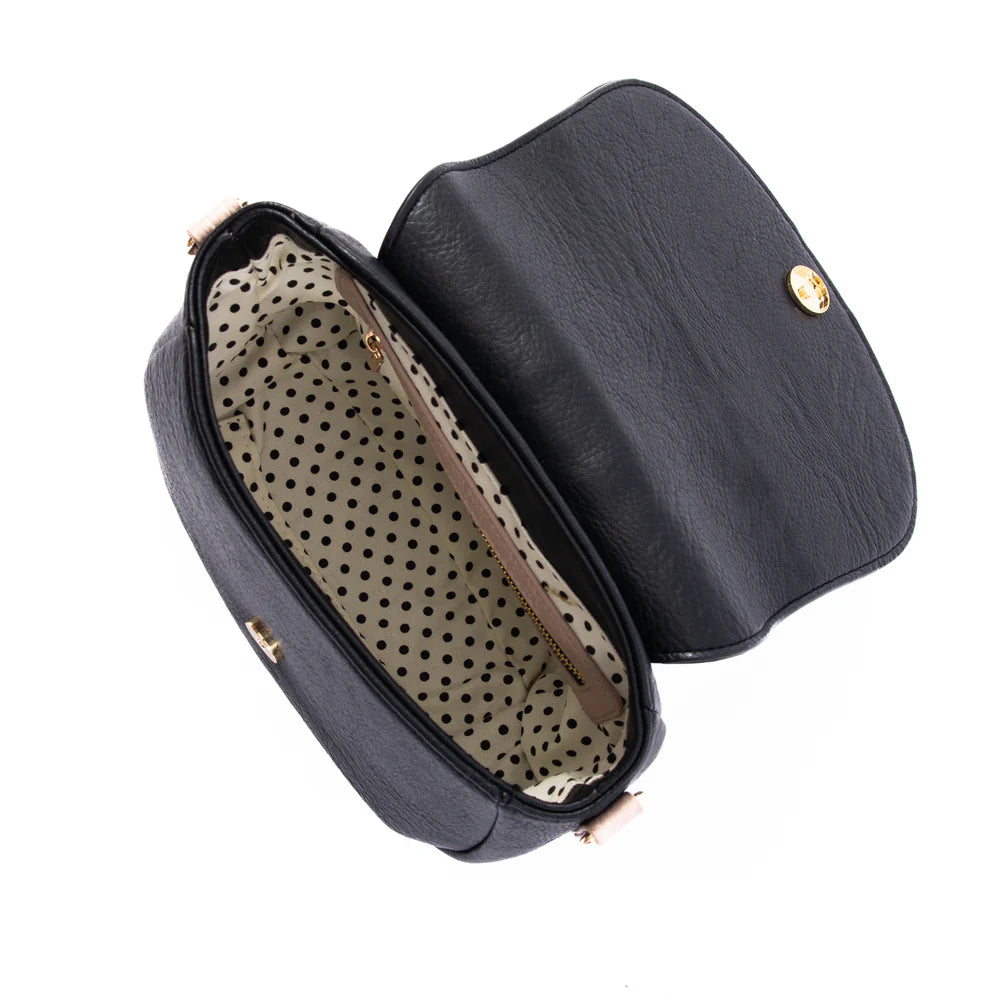 Lizzie | Black/Taupe
