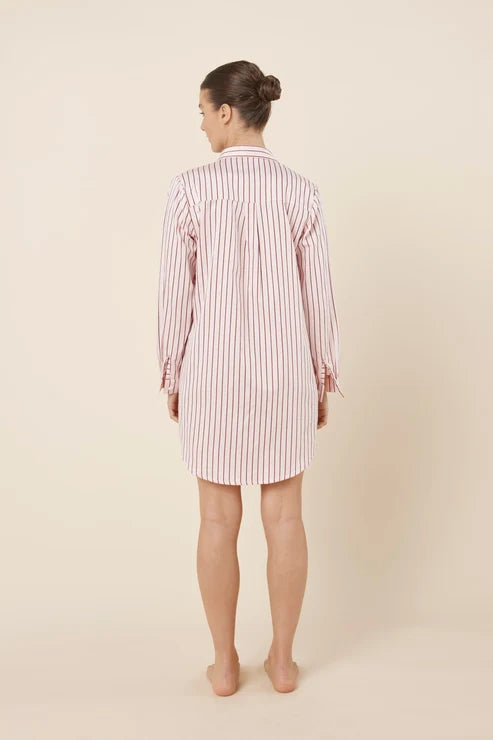 Gingerlilly Lolita Stripe Night Shirt - Pink