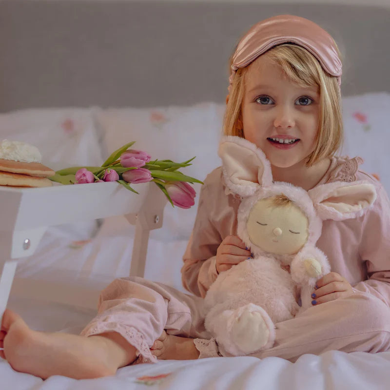 Dinkum Dolls Lullaby Cozy Dinkum Bunny Moppet - Pink