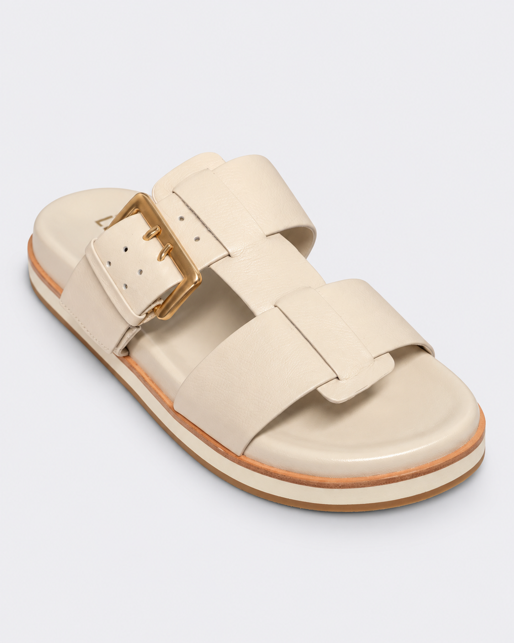 Luna Sole Simone Slide - Cream