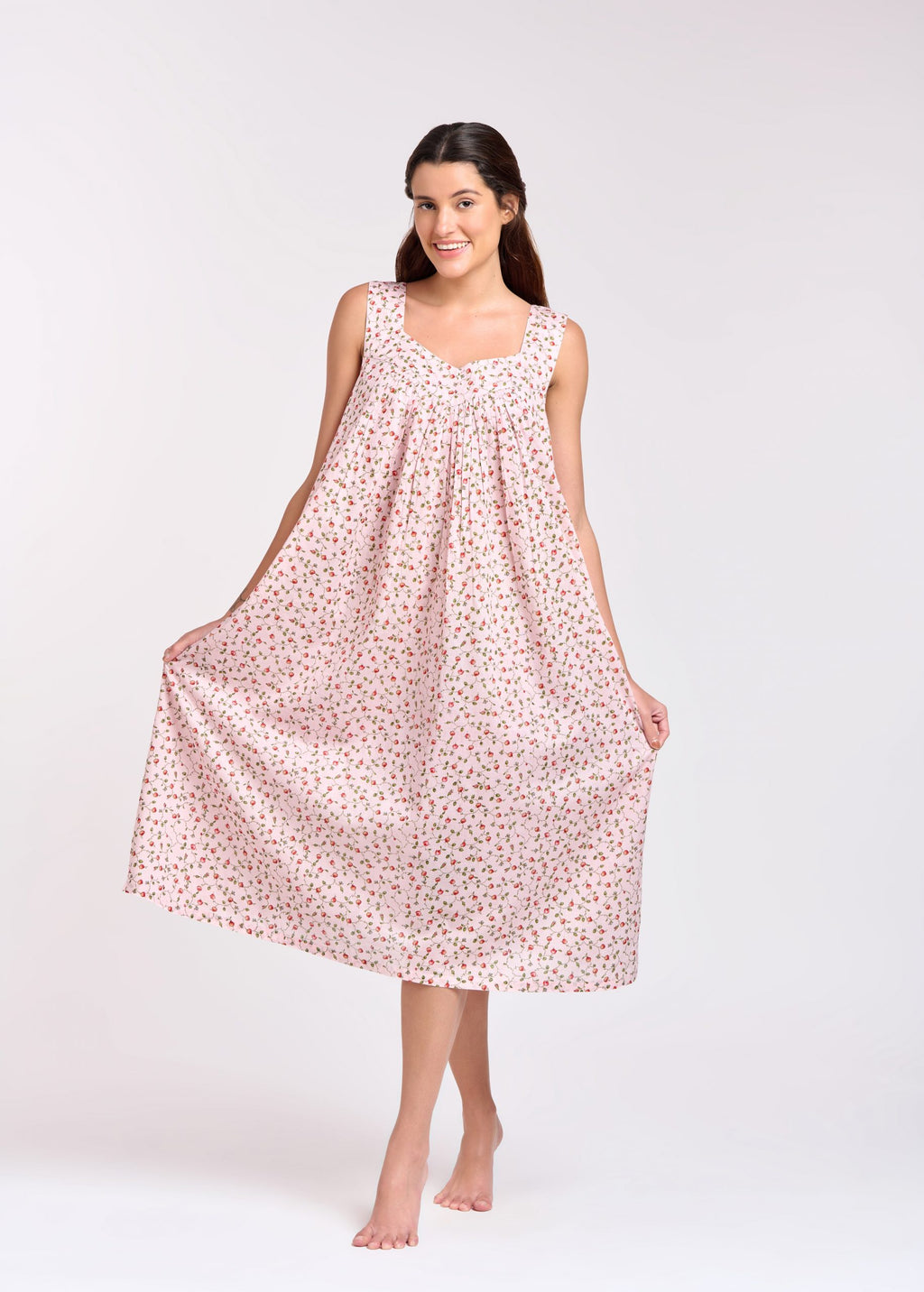 Arabella Floral V-Neck Dress Nightie