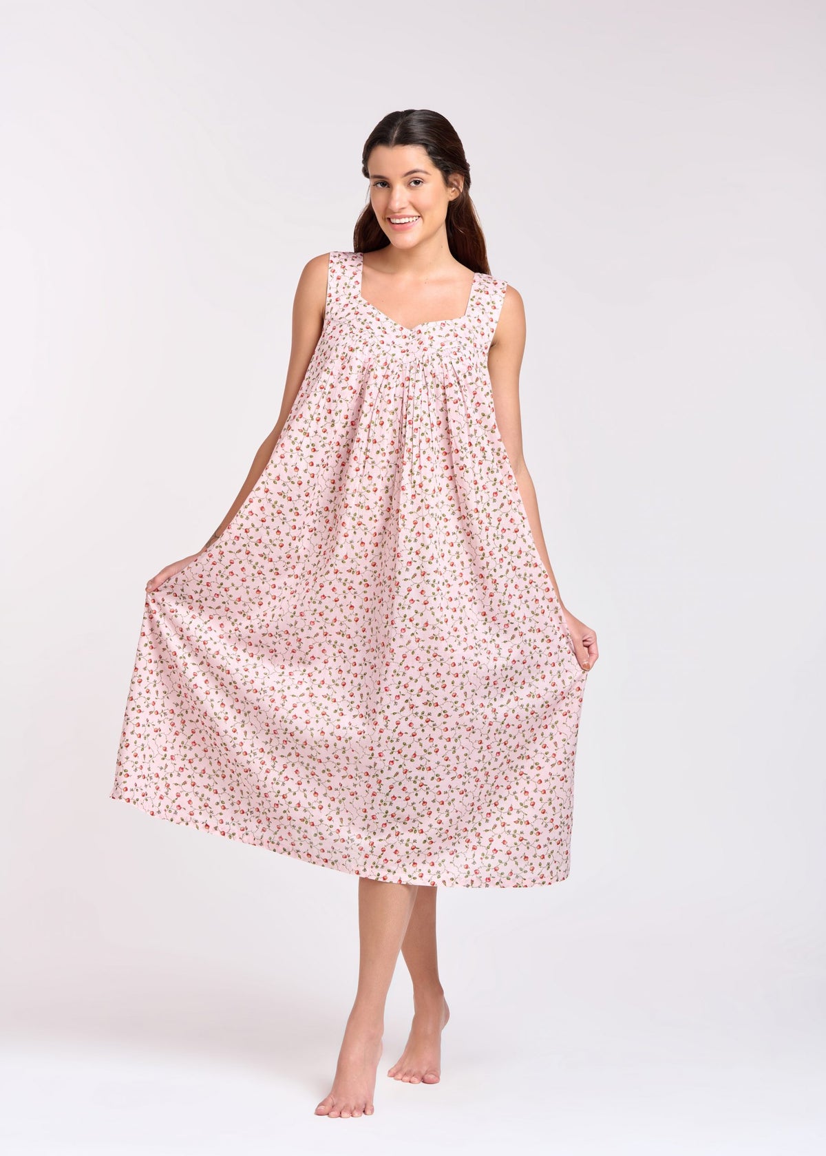 Arabella Floral V-Neck Dress Nightie