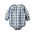 Nature Baby Meadow Bluebell Check Bodysuit