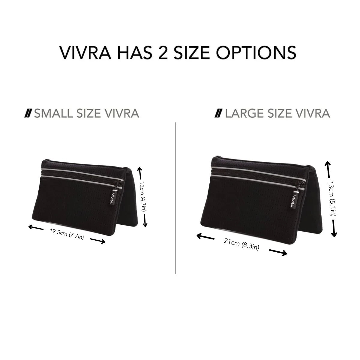 Vivra Active Bag - Perforated Black