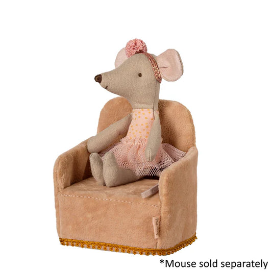 Maileg Mouse Folding Chair | Powder
