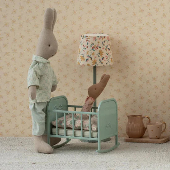 Maileg Cradle My Blue Mint