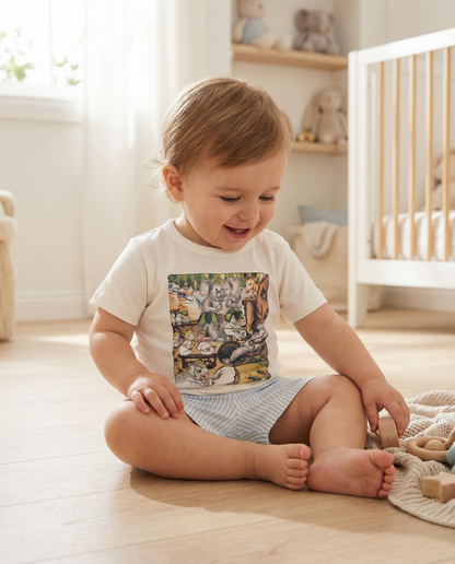 Walnut X May Gibbs Frankie Tee - Aussie Tales