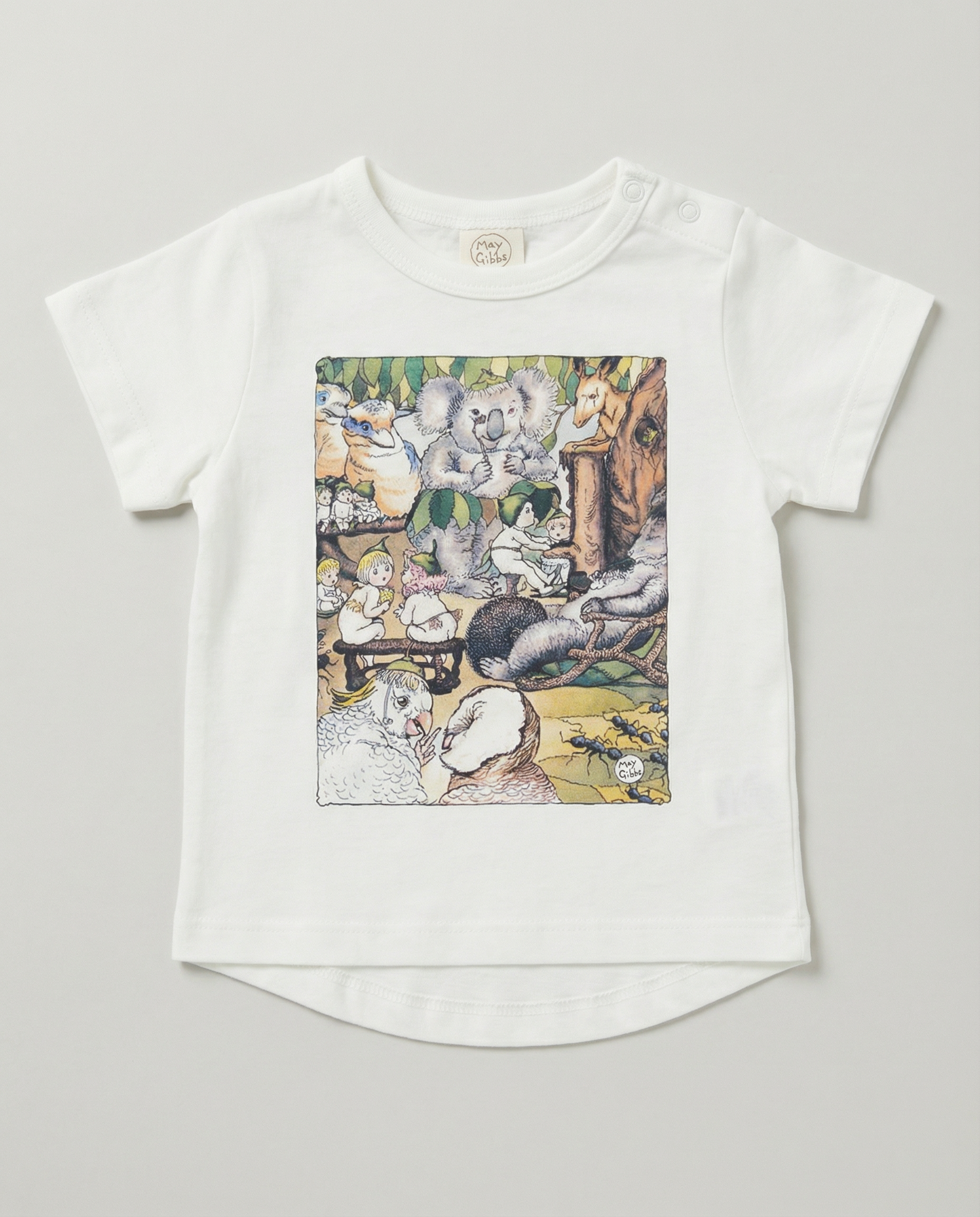 Walnut X May Gibbs Frankie Tee - Aussie Tales
