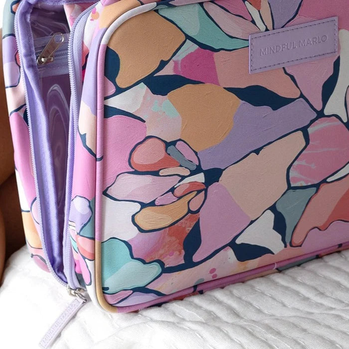 Mindful Marlo Large Hanging Toiletry Bag - Willow