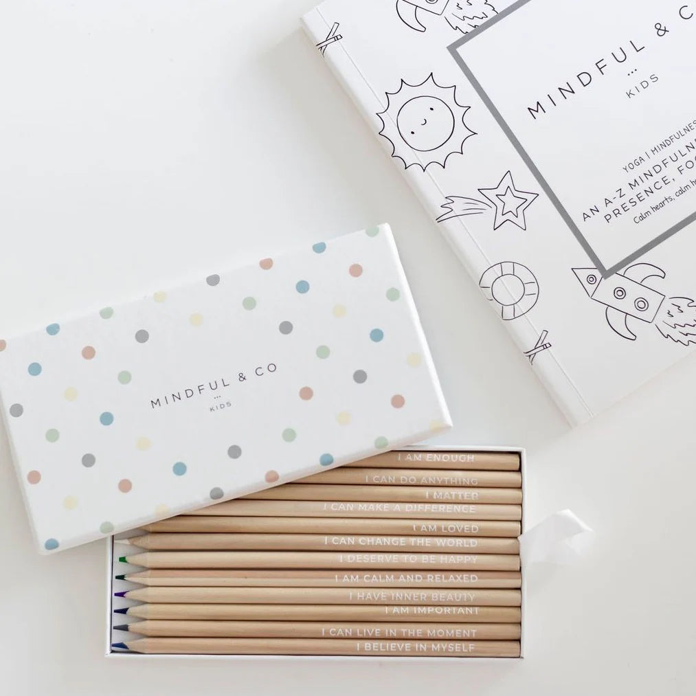 Mindful & Co. Affirmation Colouring Pencils