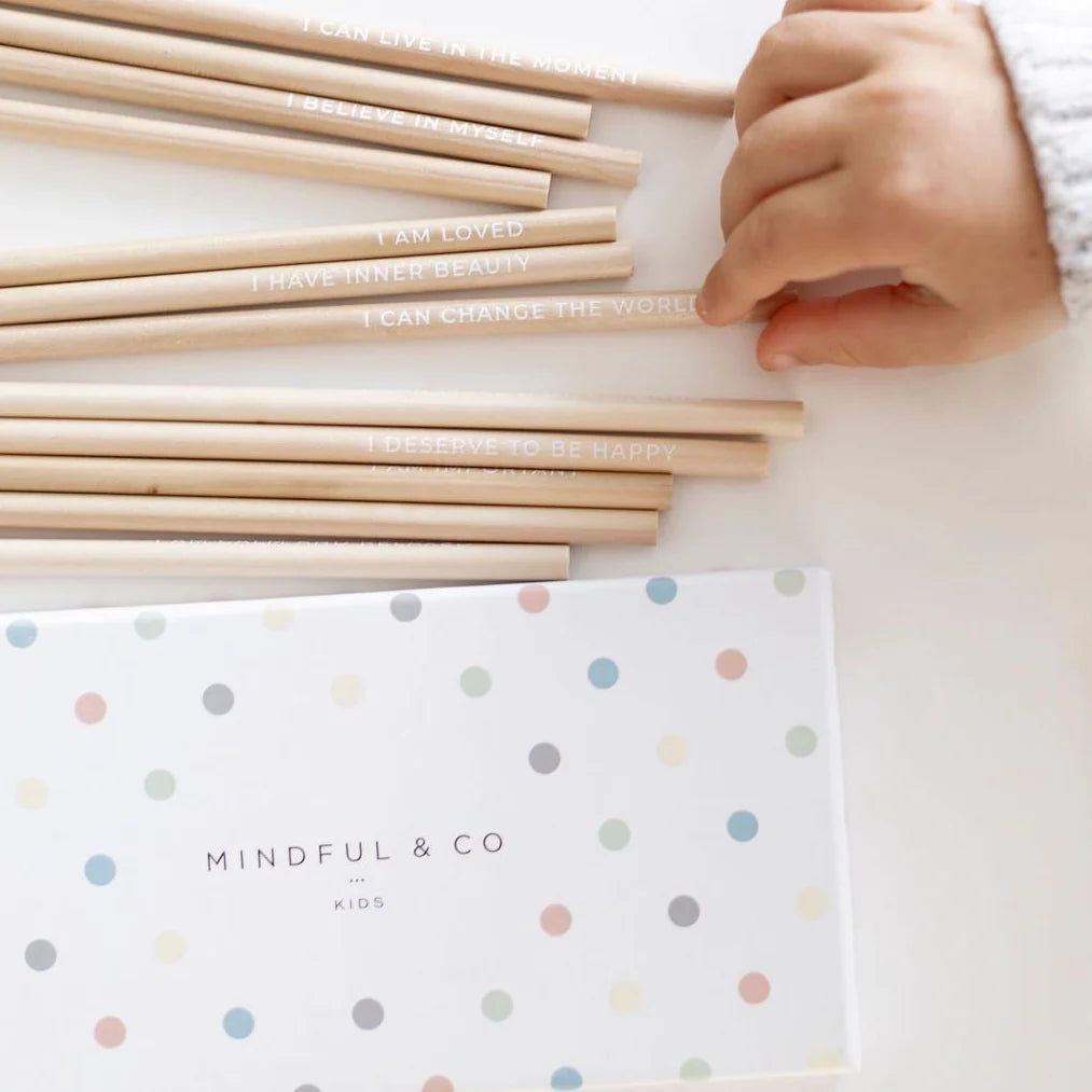 Mindful & Co. Affirmation Colouring Pencils
