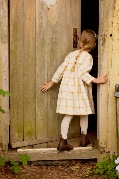 Nature Baby Agatha Dress - Picnic Check