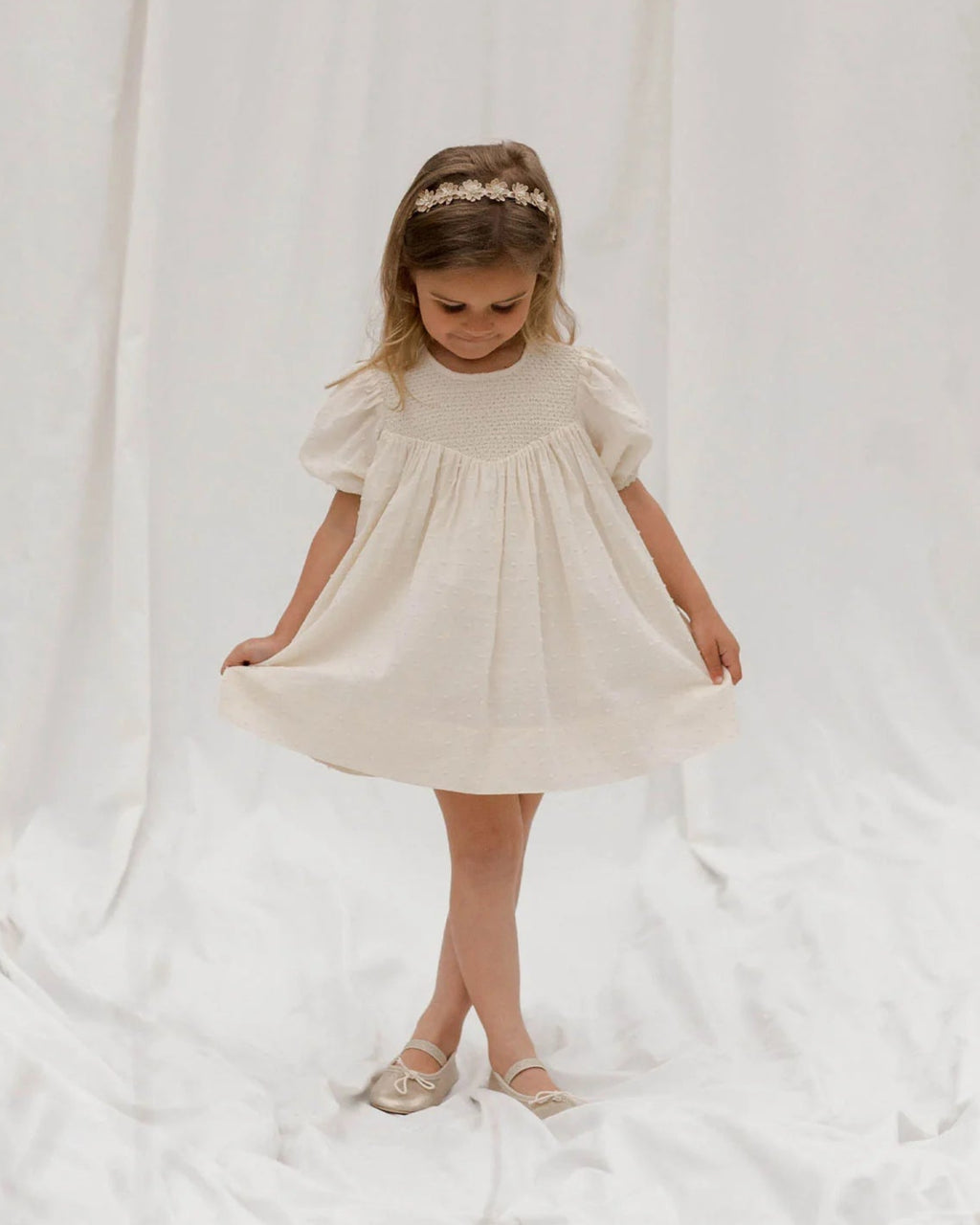 Noralee Daphne Dress I Natural