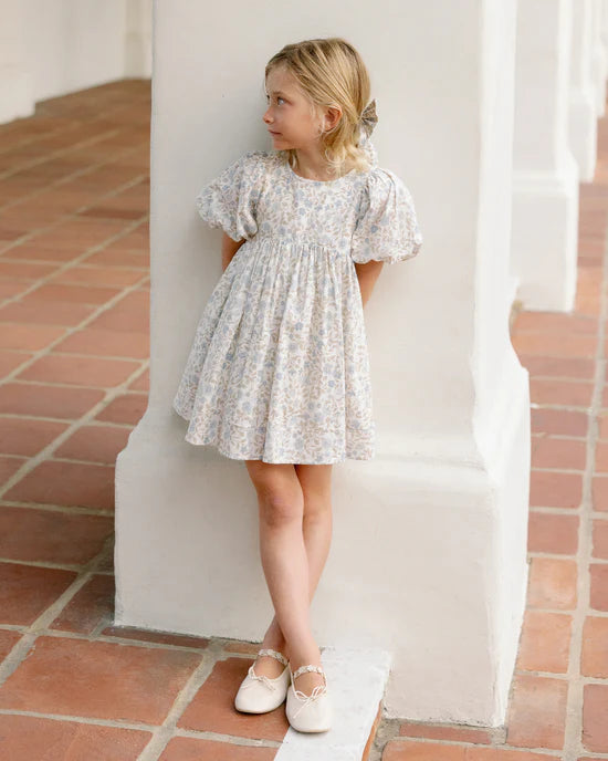 Noralee Luna Dress I Blue Garden