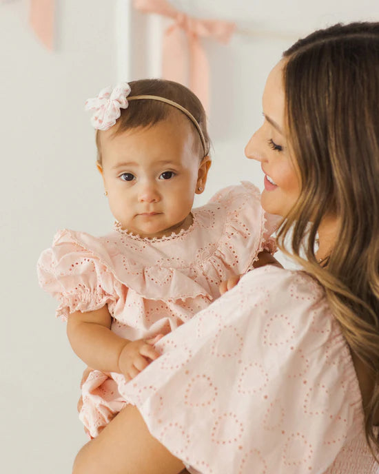 Noralee Eva Romper - Blush