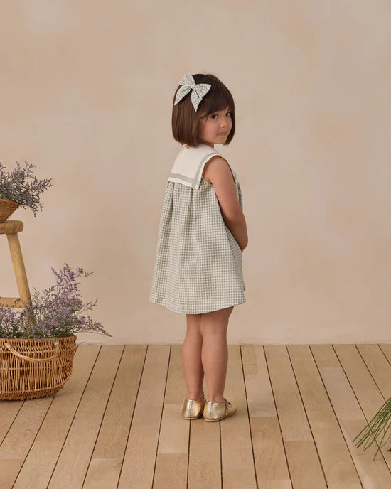 Noralee Daisy Dress Eucalyptus Check