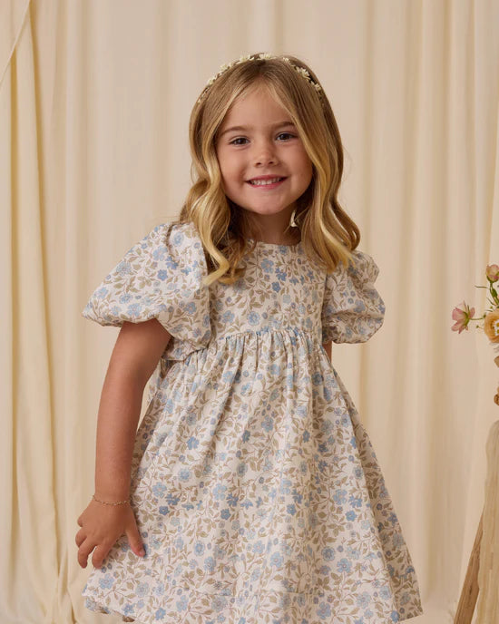 Noralee Luna Dress I Blue Garden