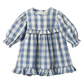 Nature Baby Nora Bluebell Check Dress