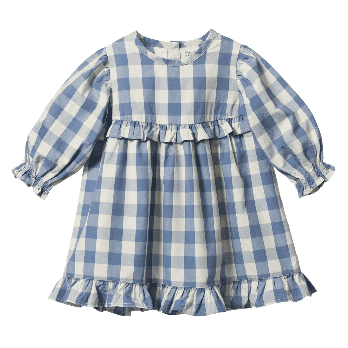 Nora Bluebell Check Dress