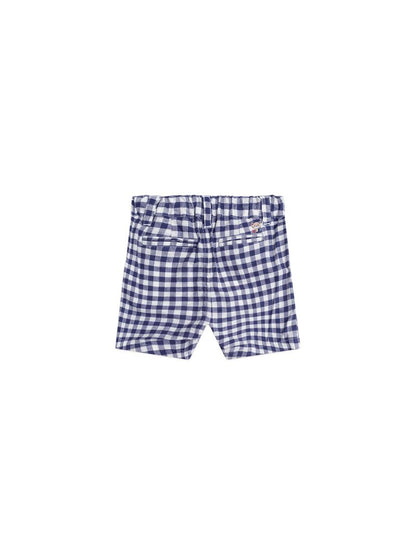 Huxbaby Check Chino Shorts