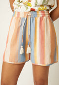 Nancybird Iris Short- Earth Stripe