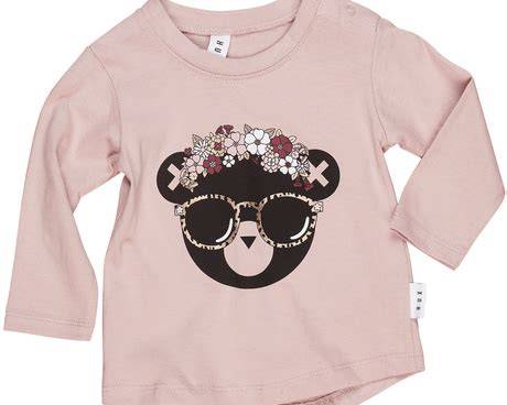 Huxbaby Floral Hux Top – Blush