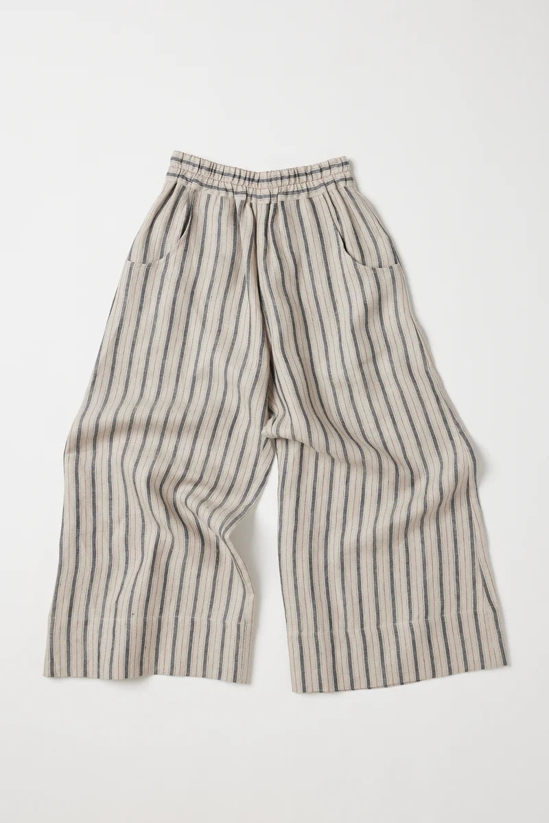 Eva's Sunday Oliver pant - Navy Stripe
