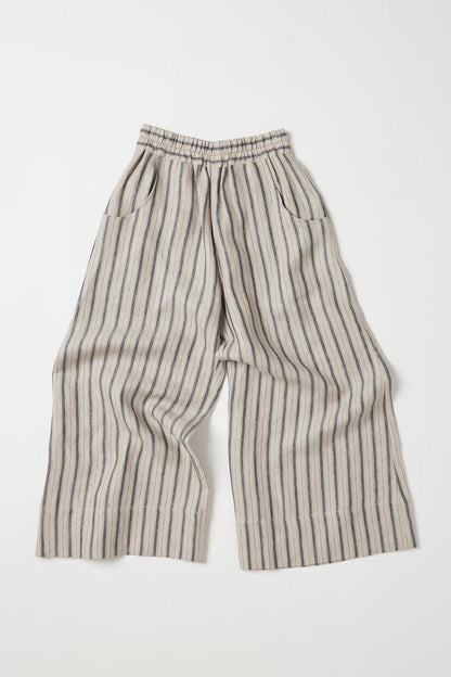 Eva's Sunday Oliver pant - Navy Stripe