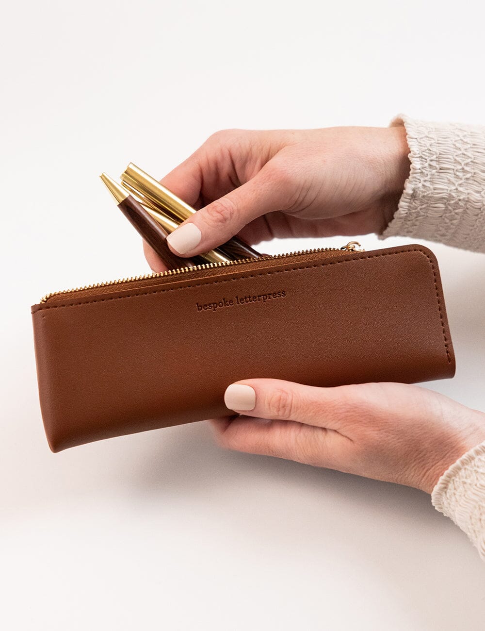 Pencil Case Slim - Espresso