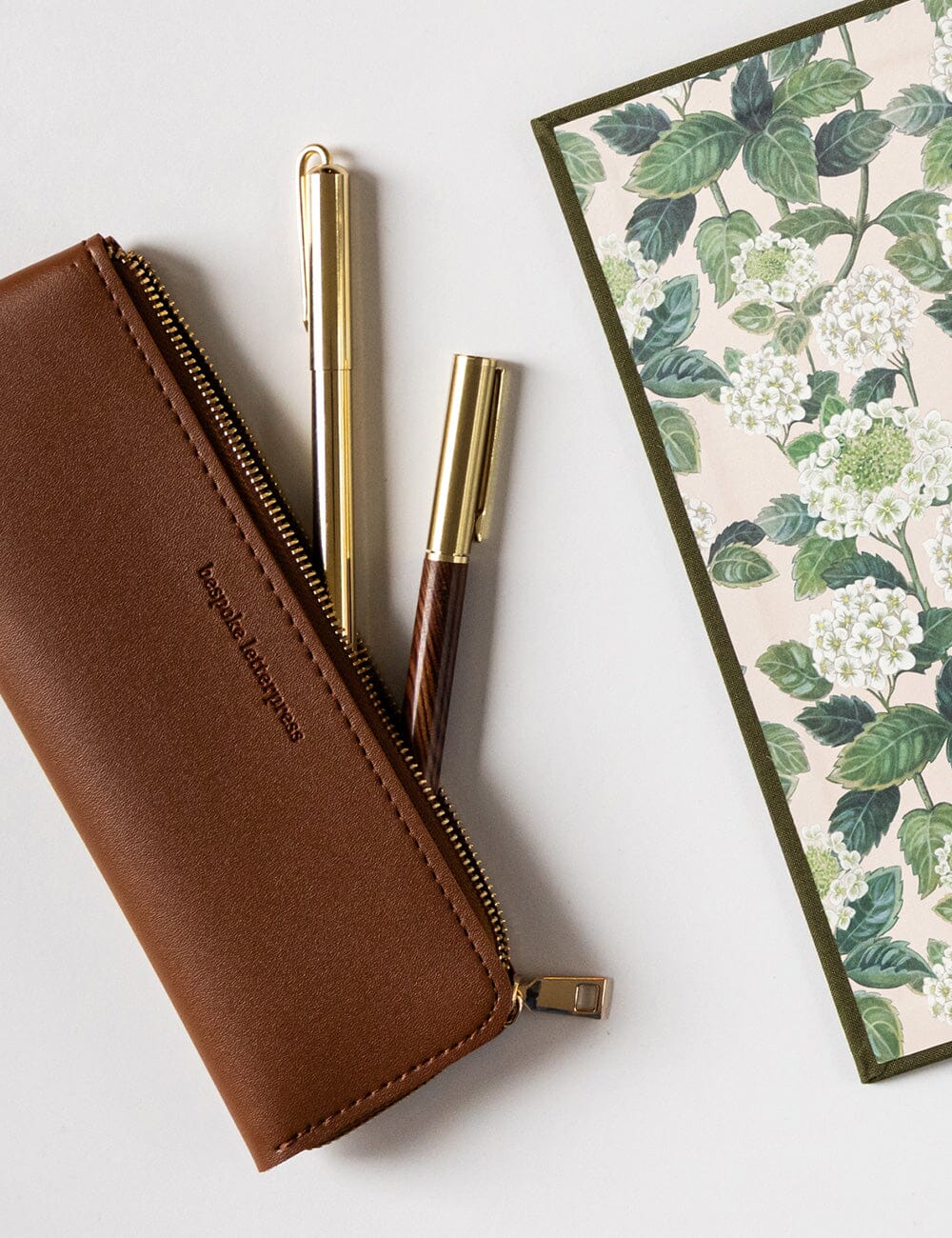 Pencil Case Slim - Espresso