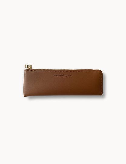 Pencil Case Slim - Espresso