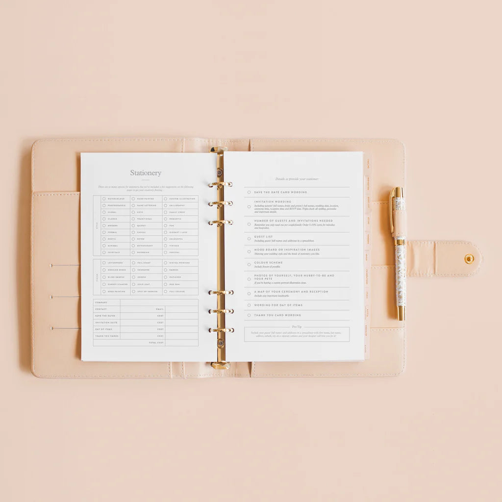 Wedding Planner Luxe Edition - Nude