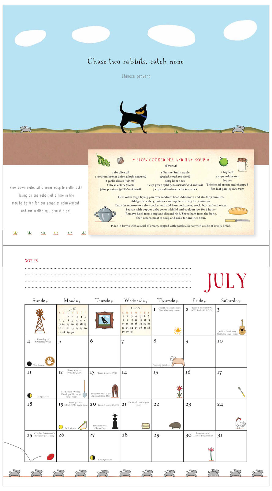'Our Year in Australia' 2027 Calendar