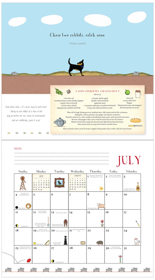 'Our Year in Australia' 2027 Calendar