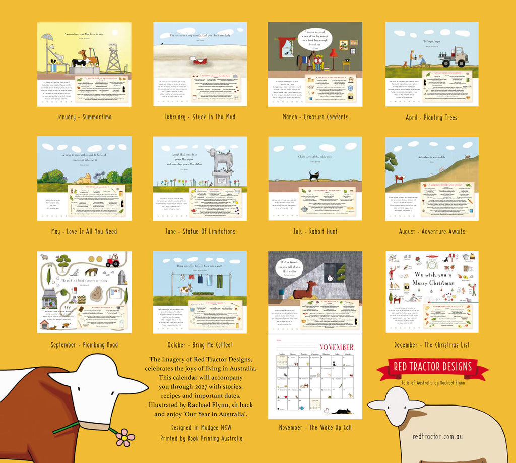 'Our Year in Australia' 2027 Calendar