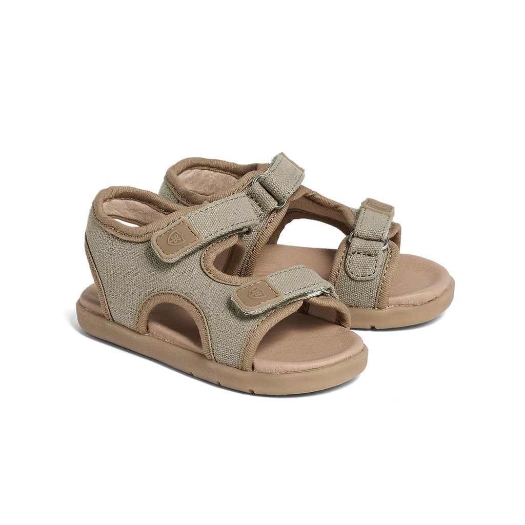 Pretty Brave Play Sandal 1st Walker - Khaki