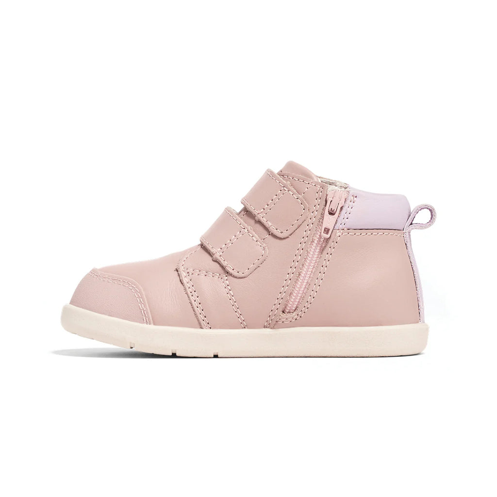 Pretty Brave Heart Boot 1st Walker - Blush