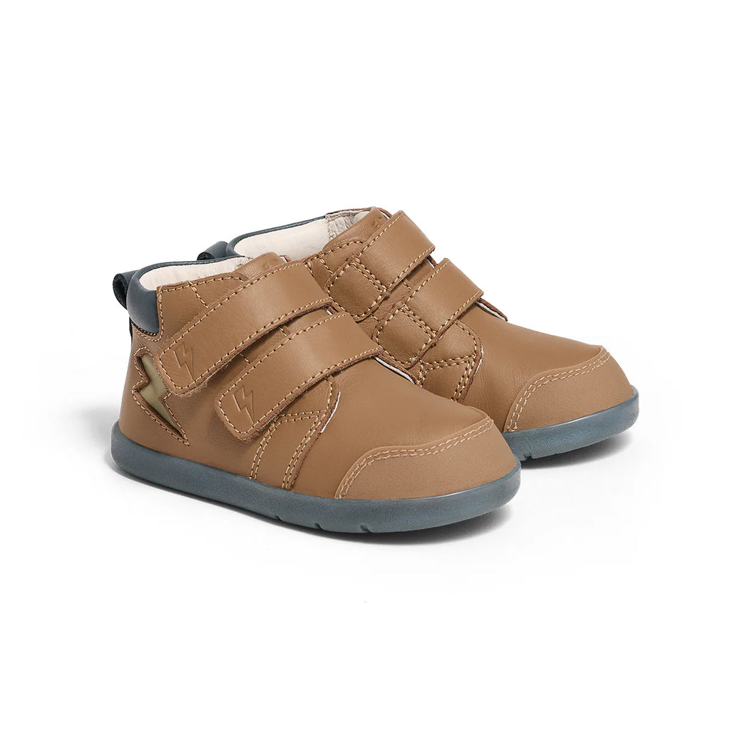 Pretty Brave Lightning Boot 1st Walker - Tan