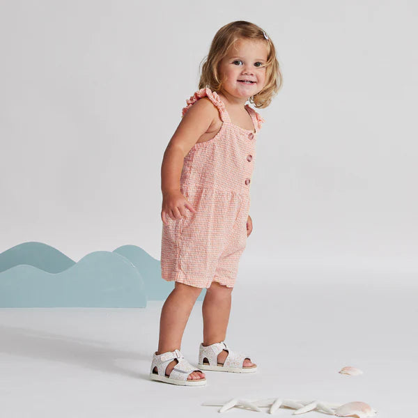 Pretty Brave Bailey Sandals - Coral Garden
