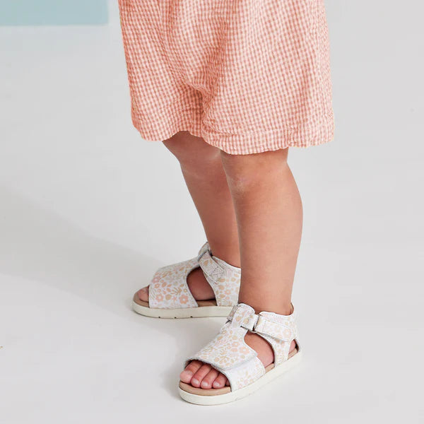 Pretty Brave Bailey Sandals - Coral Garden