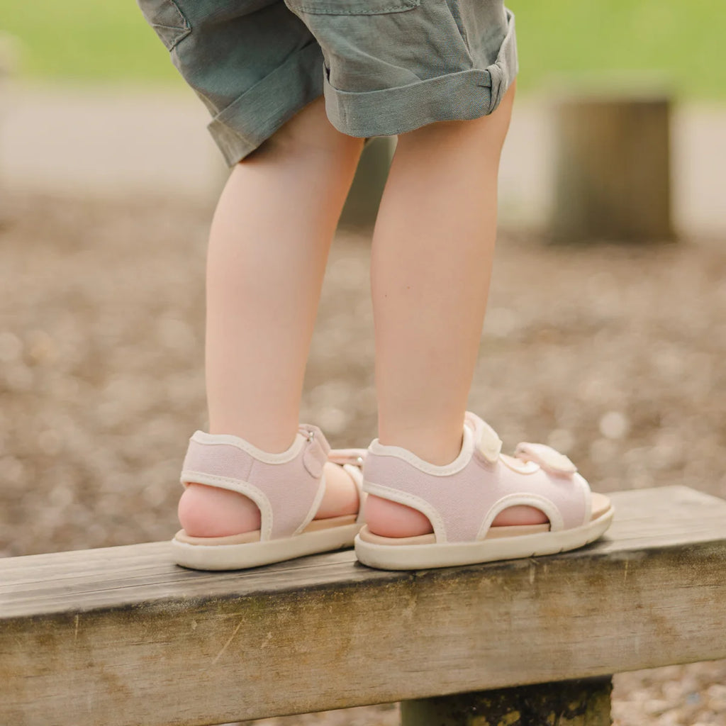 Pretty Brave Play Sandal 1st Walker - Blush