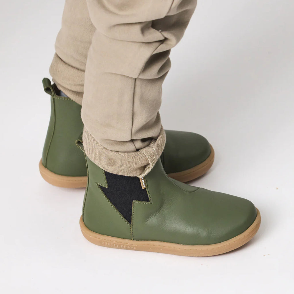 Pretty Brave Electric Boot - Khaki