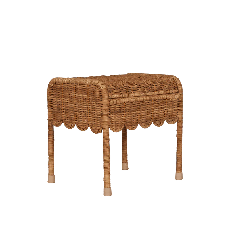 Dinkum Dolls Petal Storie Stool - Natural