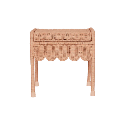 Petal Storie Stool - Seashell Pink